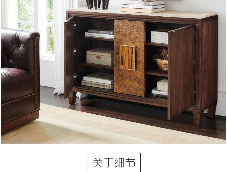 0740-972C Santa Clara石台面玄关柜