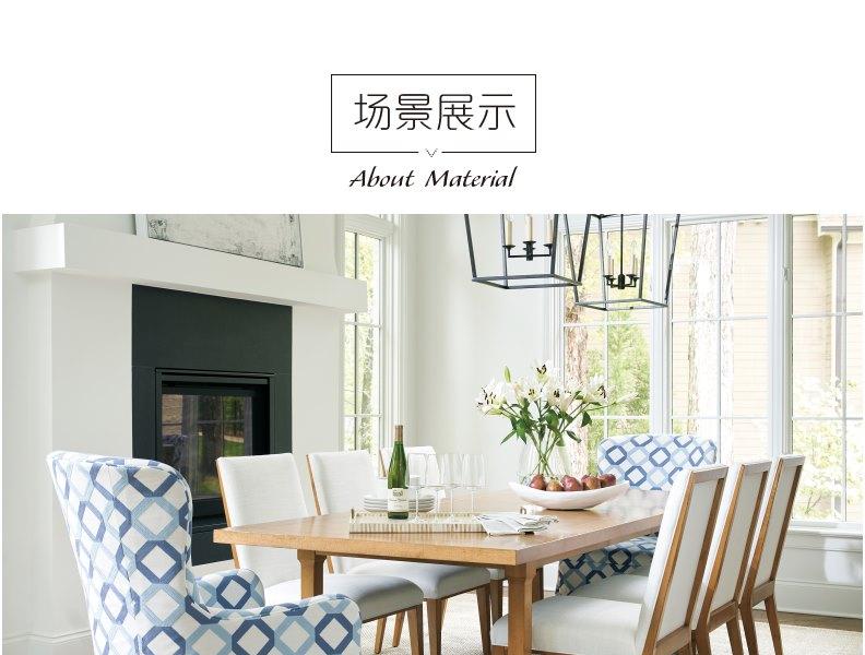 934-885-599831 Aliso 带轮软体扶手餐椅