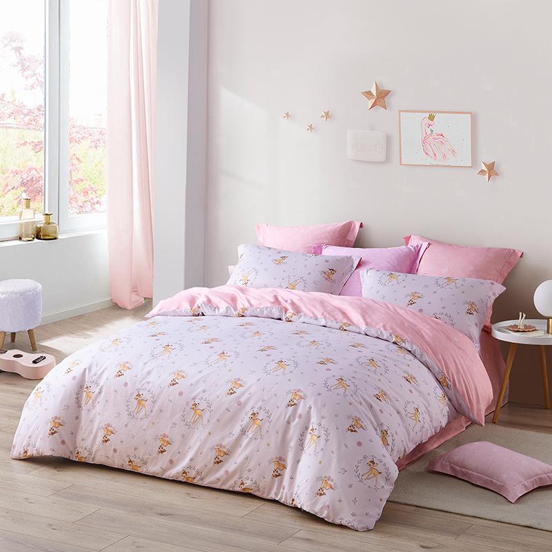 迪士尼 da0235-4林间游戏床品四件套